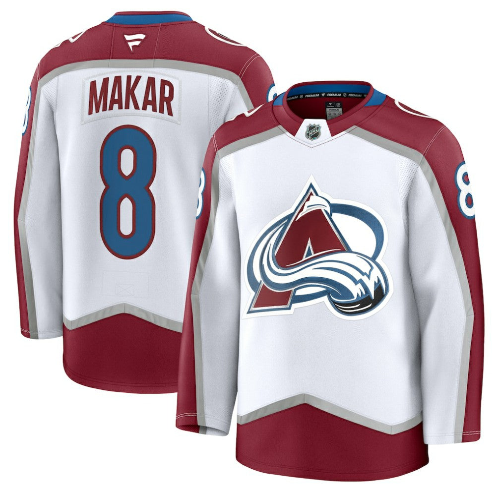Cale Makar Colorado Avalanche Fanatics Away Premium Jersey Outlet
