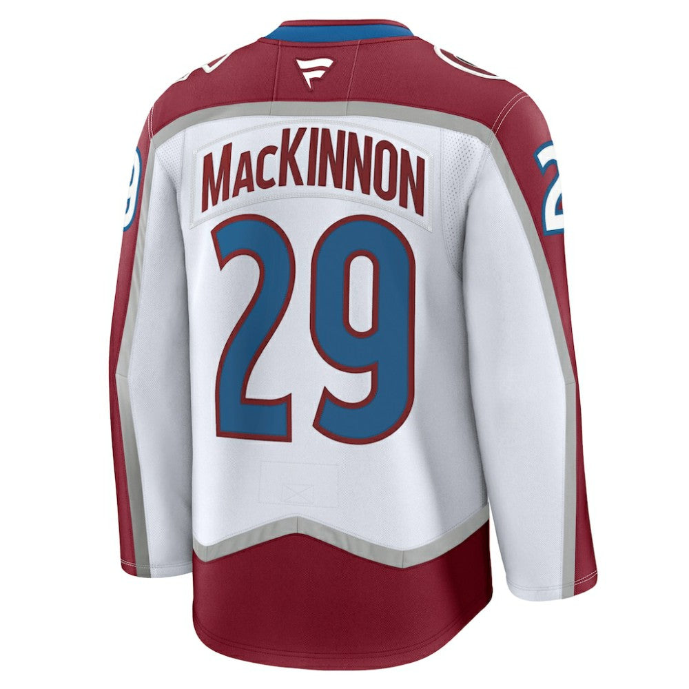 Nathan MacKinnon Colorado Avalanche Fanatics Away Premium Jersey Sale