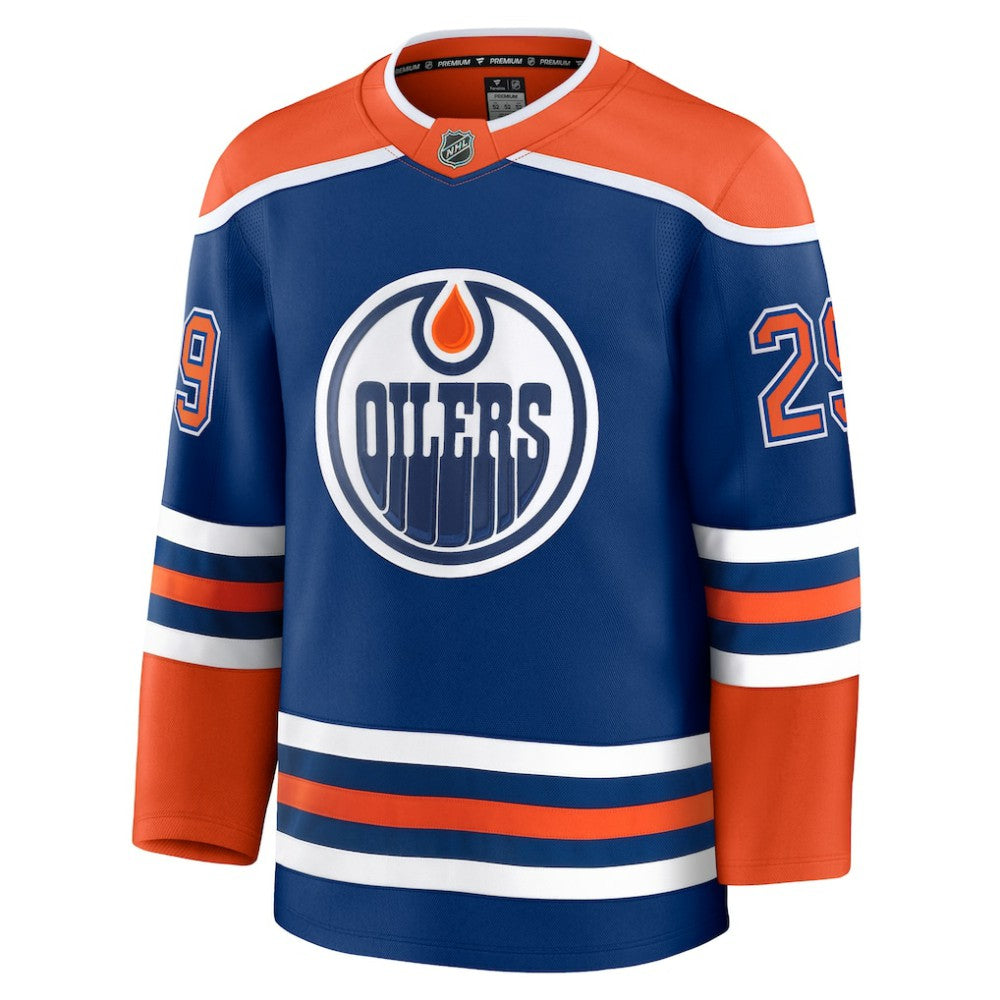 Leon Draisaitl Edmonton Oilers Fanatics Home Premium Jersey Discount