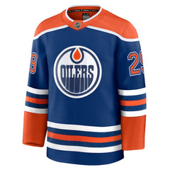 Leon Draisaitl Edmonton Oilers Fanatics Home Premium Jersey Discount
