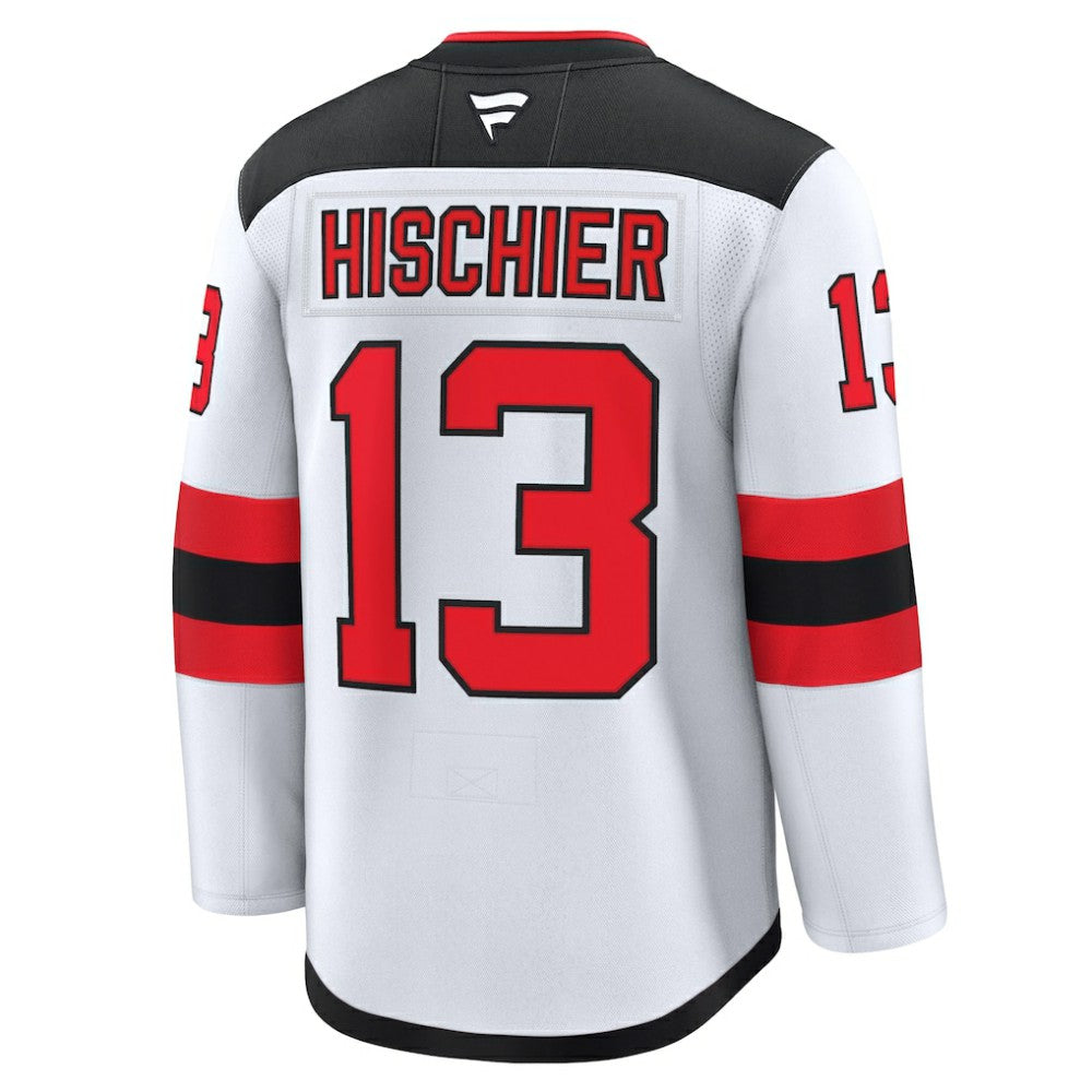 Nico Hischier New Jersey Devils Fanatics Away Premium Jersey Discount