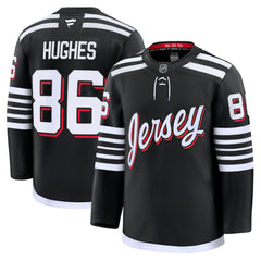 Jack Hughes New Jersey Devils Fanatics Alternate Premium Jersey Outlet
