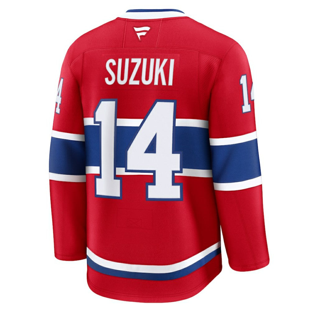 Nick Suzuki Montreal Canadiens Fanatics Home Premium Jersey On Sale