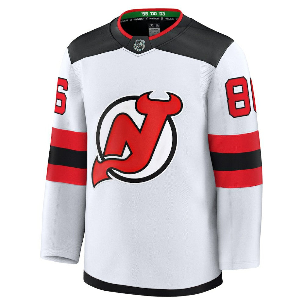 Jack Hughes New Jersey Devils Fanatics Away Premium Jersey On Sale