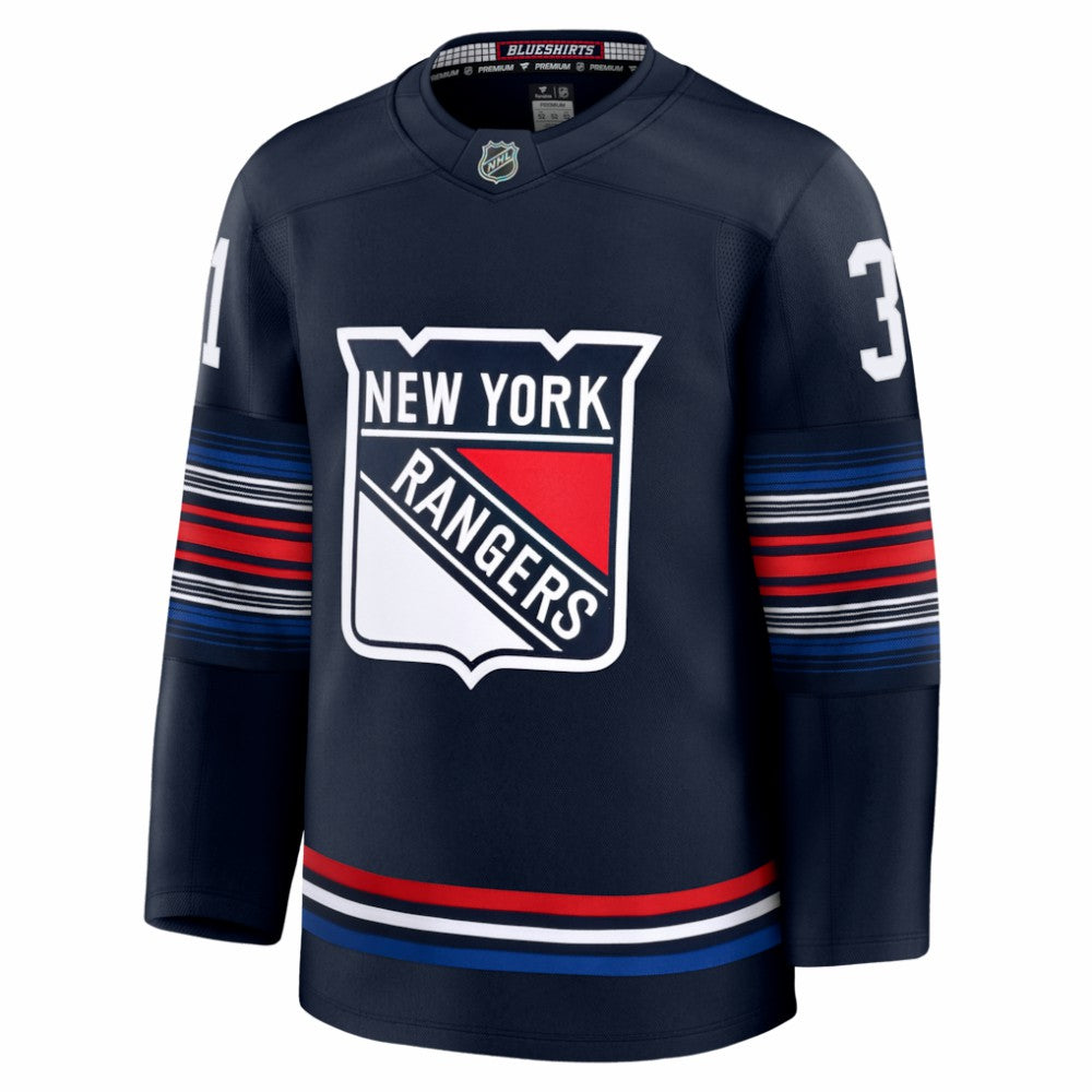 Igor Shesterkin New York Rangers Fanatics Alternate Premium Jersey Discount