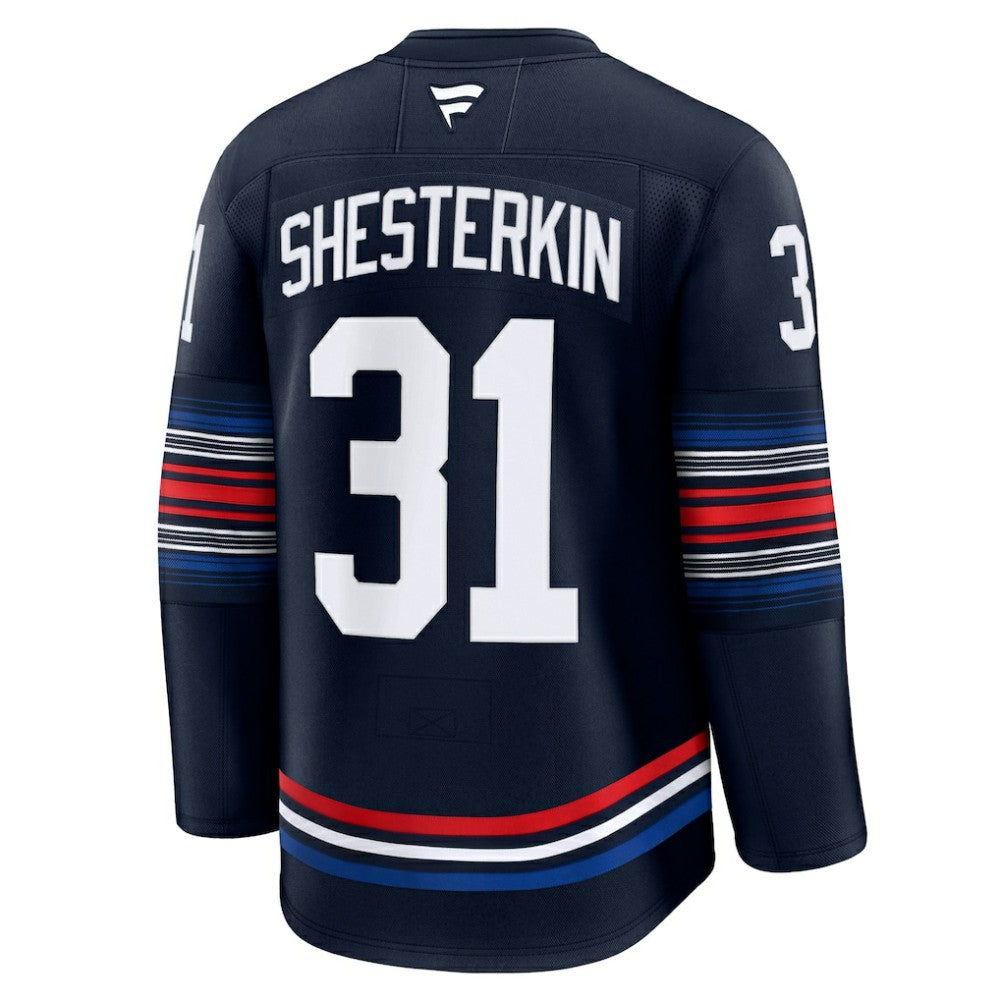 Igor Shesterkin New York Rangers Fanatics Alternate Premium Jersey Discount