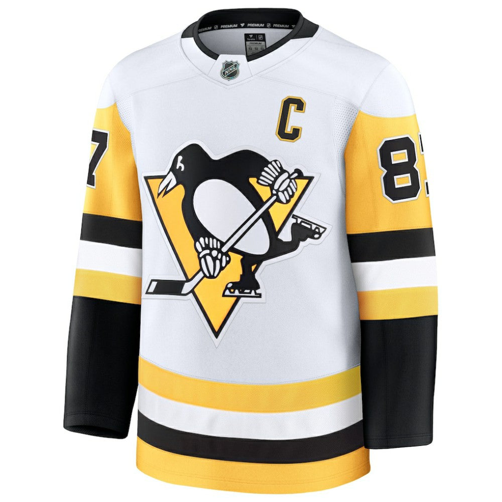 Sidney Crosby Pittsburgh Penguins Fanatics Away Premium Jersey On Sale