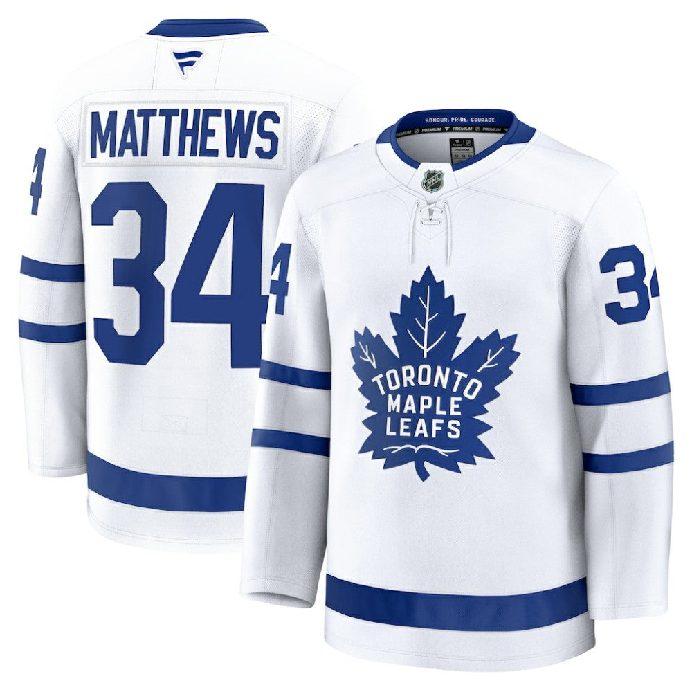 Auston Matthews Toronto Maple Leafs Fanatics Away Premium Jersey On Sale