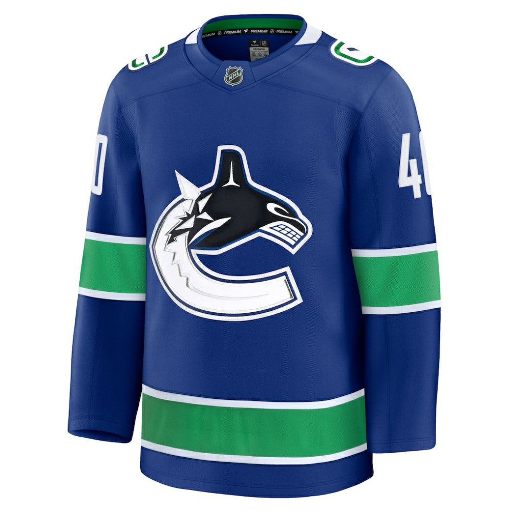 Elias Pettersson Vancouver Canucks Fanatics Home Premium Jersey Online