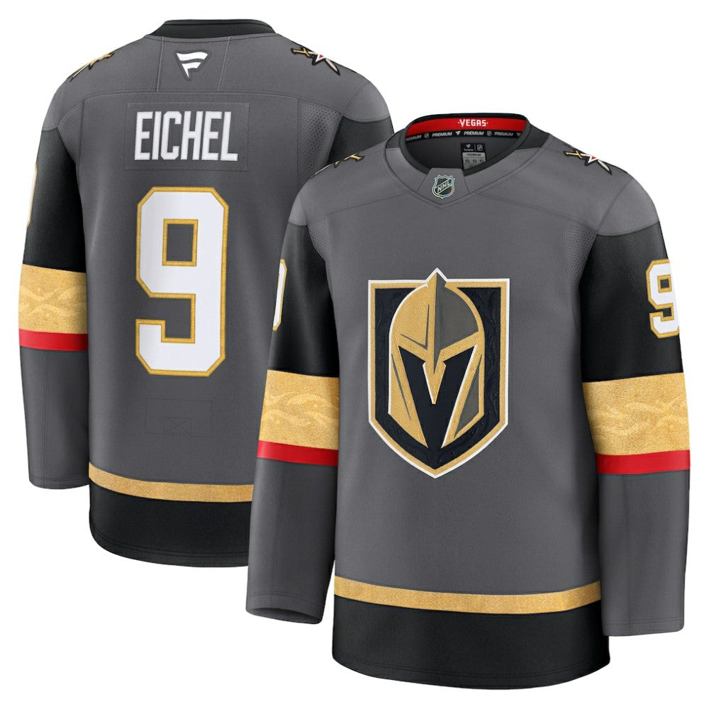 Jack Eichel Vegas Golden Knights Fanatics Alternate Premium Jersey On Sale