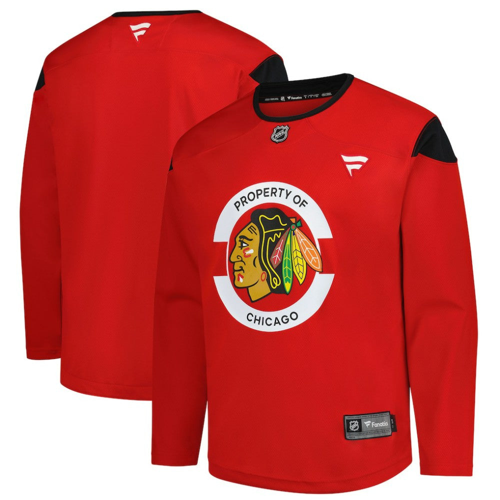Chicago Blackhawks Fanatics Practice Jersey For Sale
