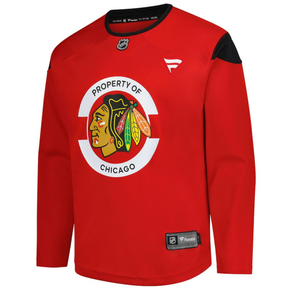 Chicago Blackhawks Fanatics Practice Jersey For Sale