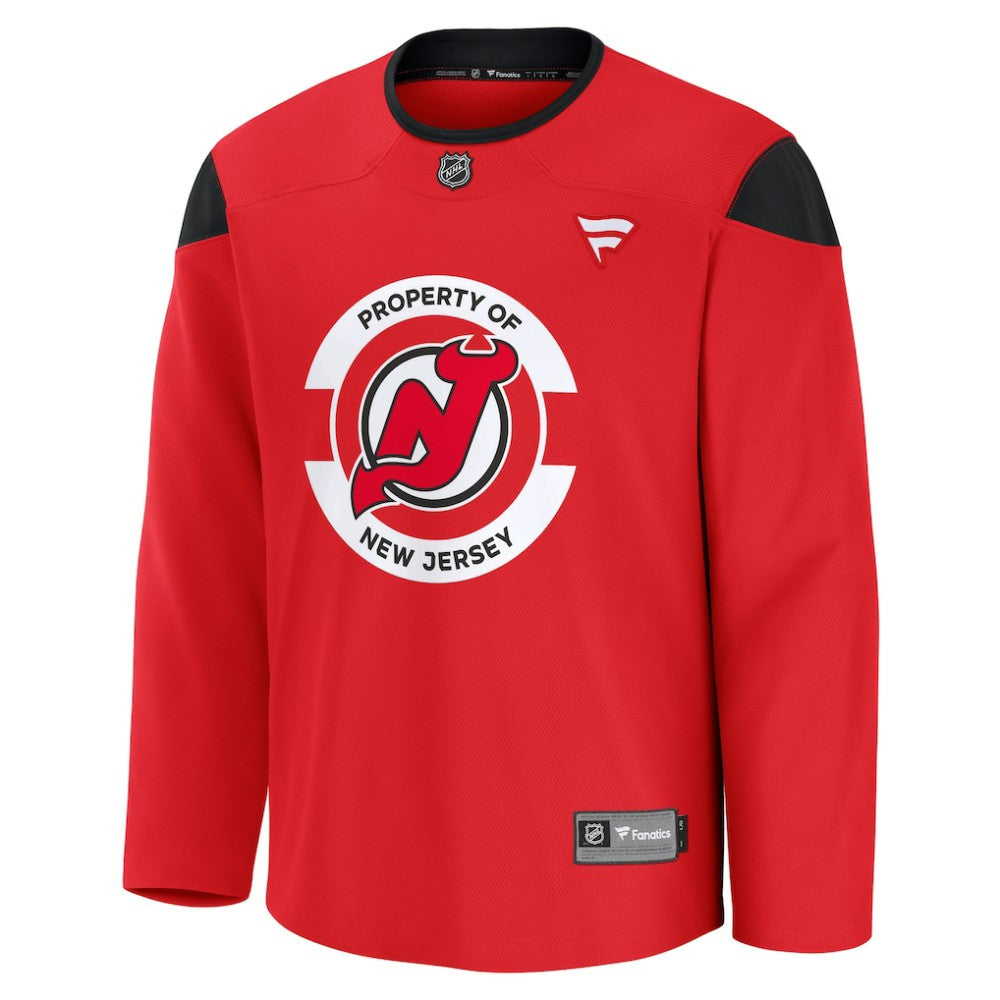 New Jersey Devils Fanatics Practice Jersey Discount