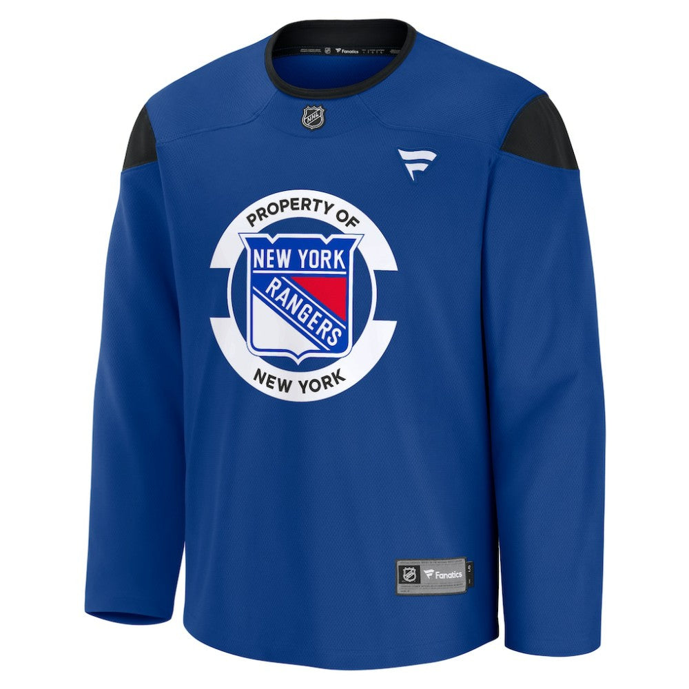 New York Rangers Fanatics Practice Jersey For Sale