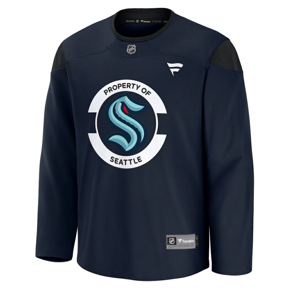 Seattle Kraken Fanatics Practice Jersey For Sale