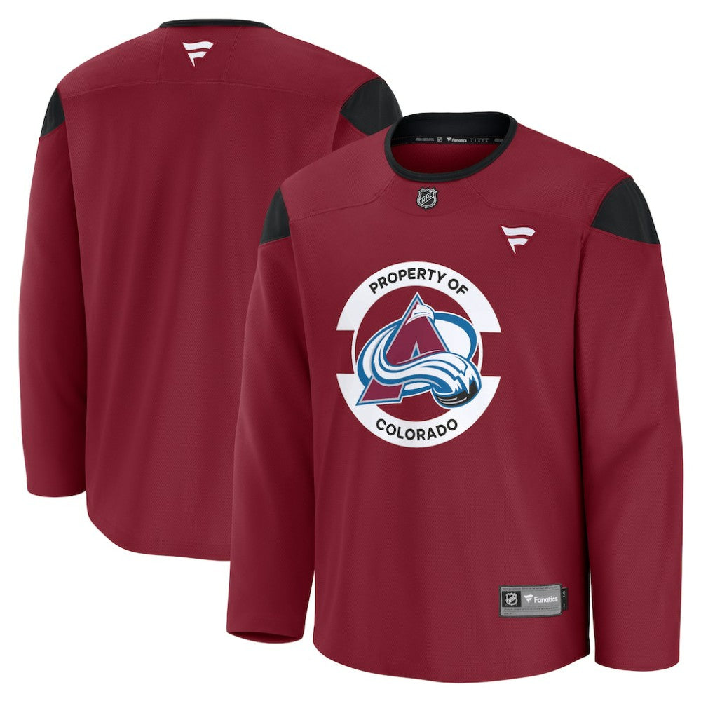 Colorado Avalanche Fanatics Practice Jersey For Sale