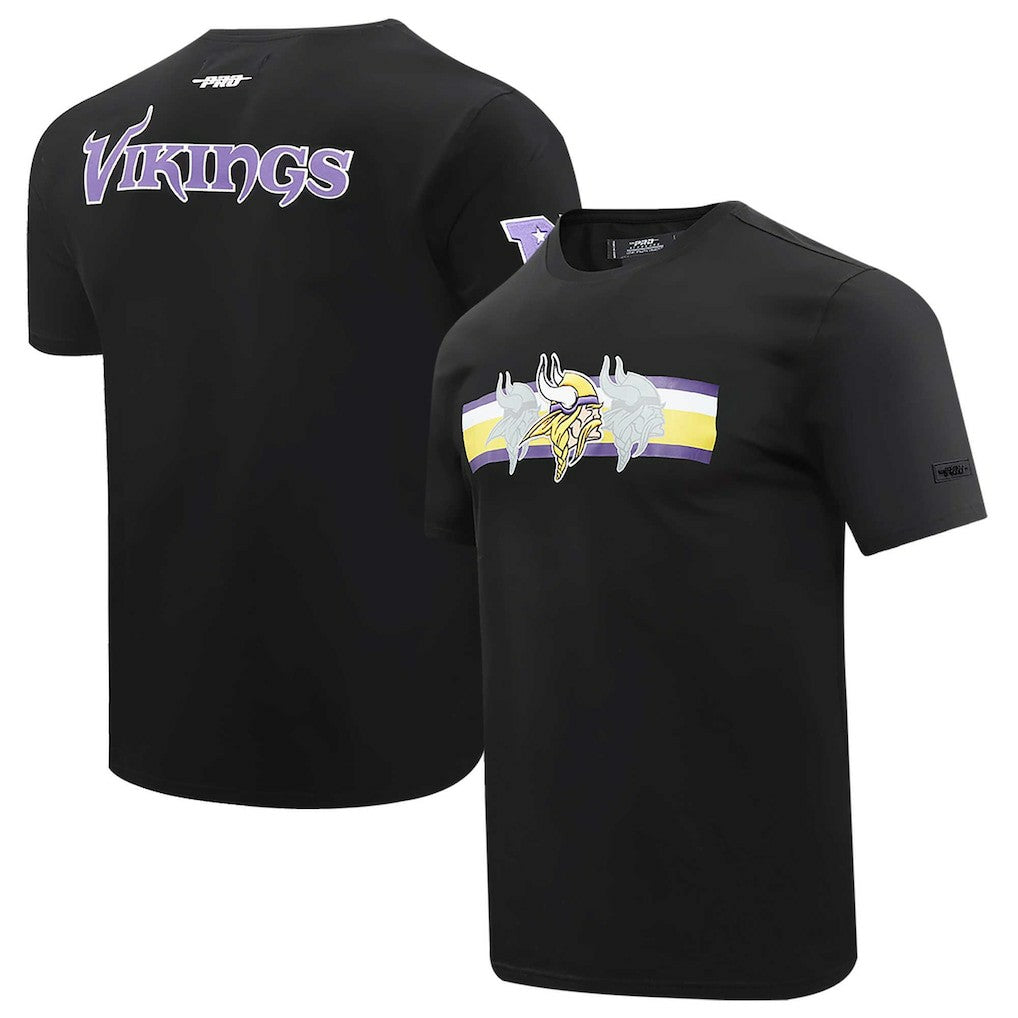 Minnesota Vikings  Pro Standard Retro Striper T-Shirt
