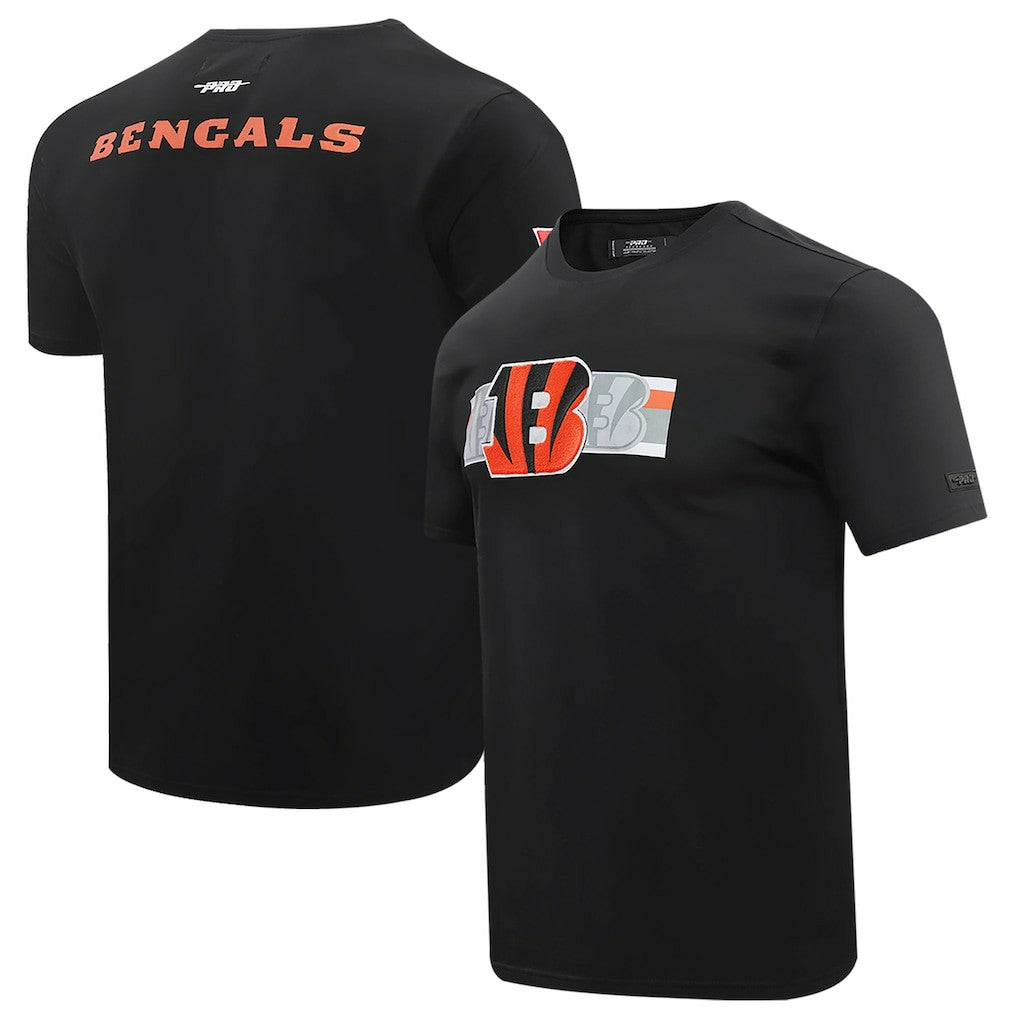 Cincinnati Bengals  Pro Standard Retro Striper T-Shirt