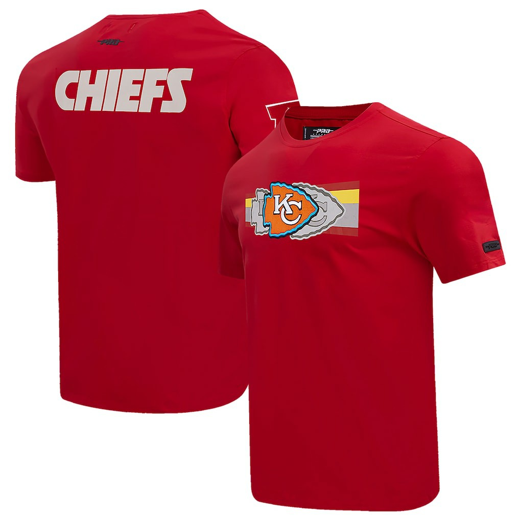 Kansas City Chiefs  Pro Standard Retro Striper T-Shirt