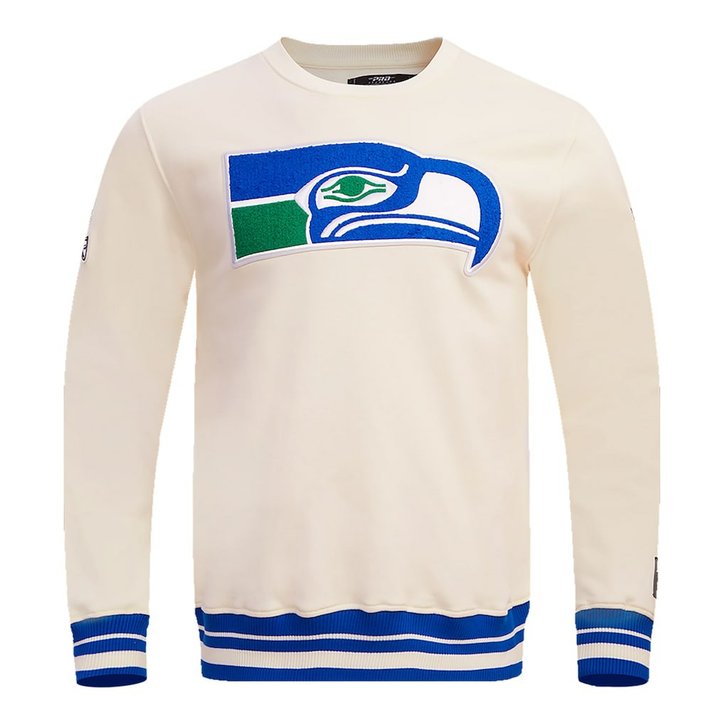 Seattle Seahawks  Pro Standard Retro Classics Fleece Pullover Sweatshirt