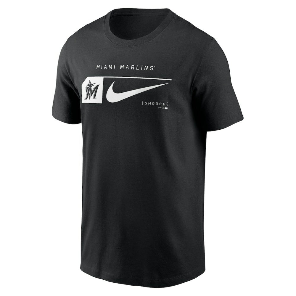 Miami Marlins Nike Fashion Graphic Swoosh T-Shirt | MLB On Sale