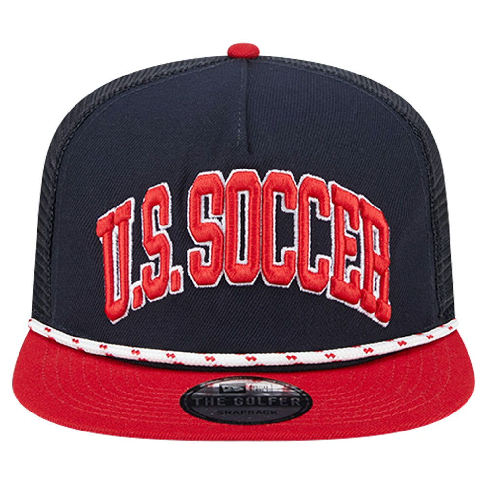 USWNT New Era Throwback Golfer Snapback Hat Navy - New Era