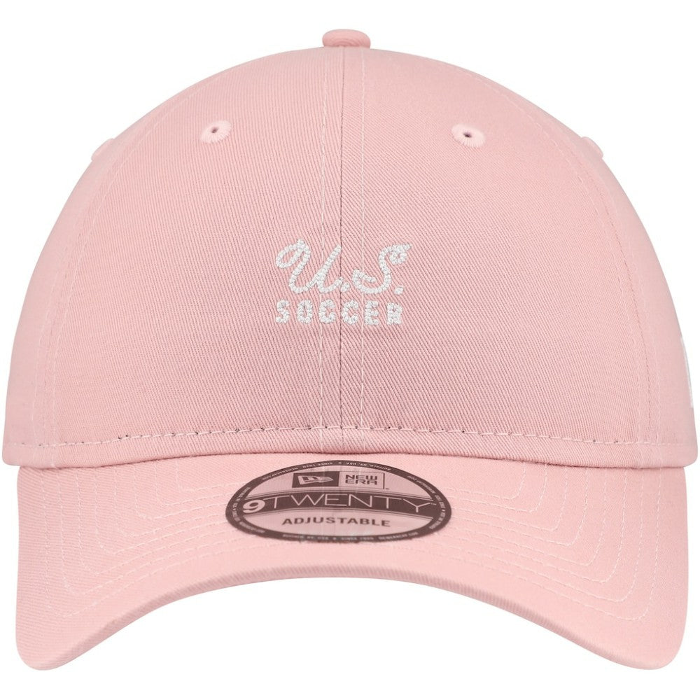 USMNT New Era Women's Throwback 9TWENTY Adjustable Hat Pink - New Era