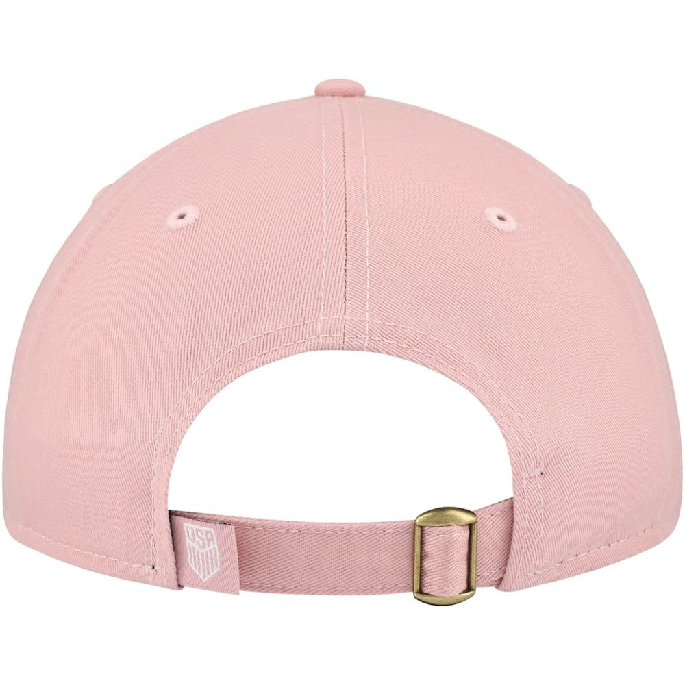 USMNT New Era Women's Throwback 9TWENTY Adjustable Hat Pink - New Era