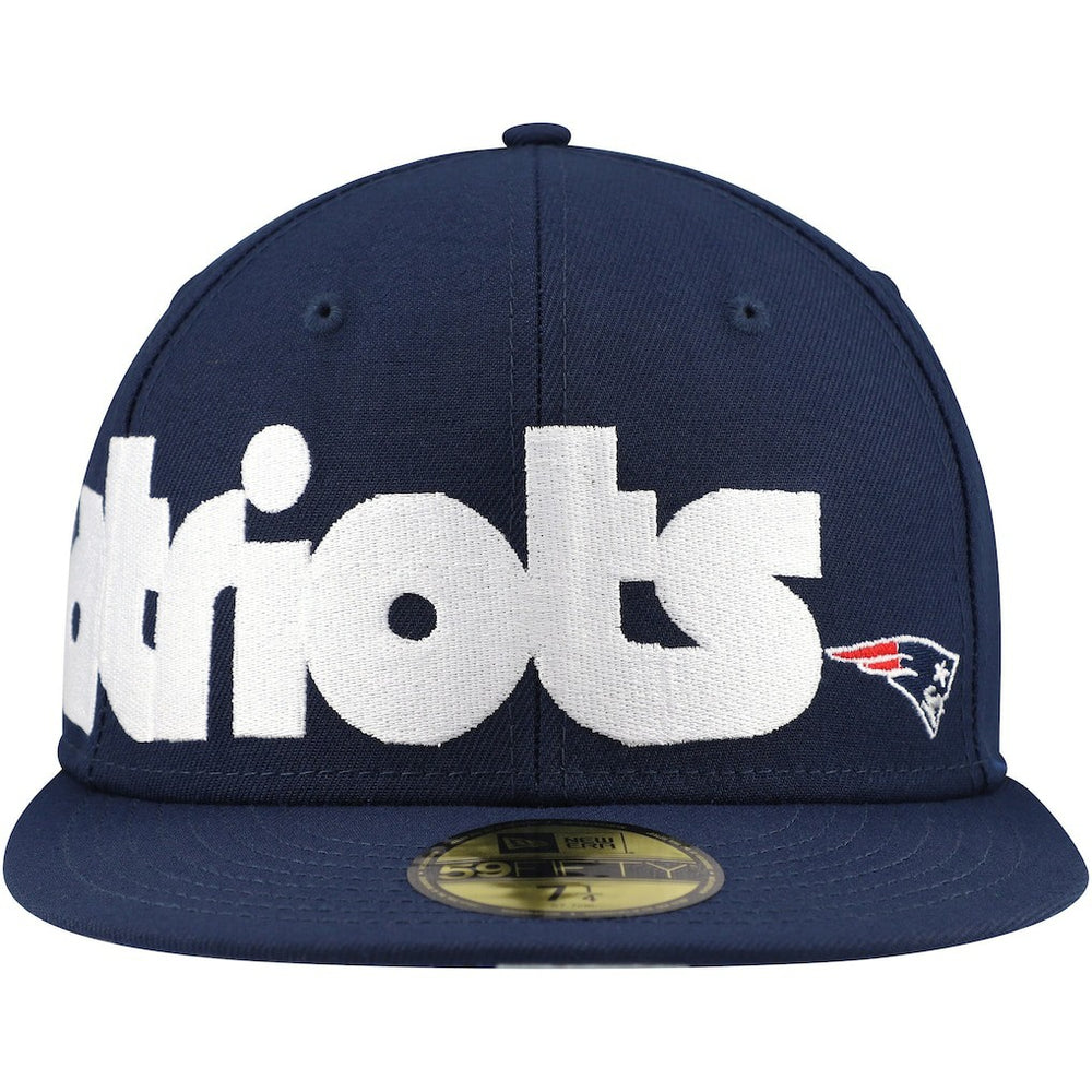 New England Patriots New Era Checkered Undervisor 59FIFTY Fitted Hat