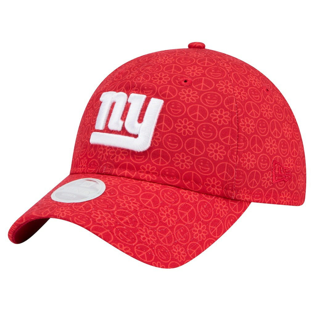 New York Giants New Era Women's Smiley 9TWENTY Adjustable Hat