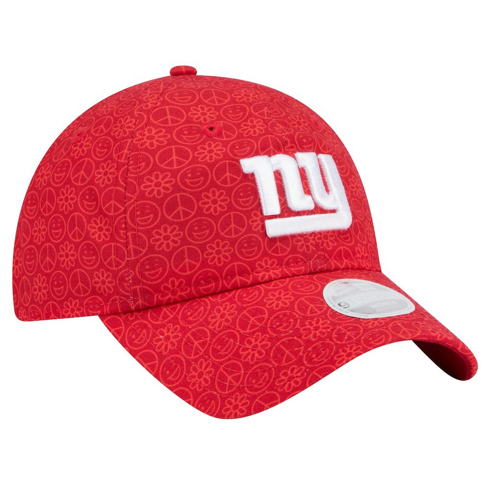 New York Giants New Era Women's Smiley 9TWENTY Adjustable Hat