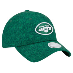 New York Jets New Era Women's Smiley 9TWENTY Adjustable Hat
