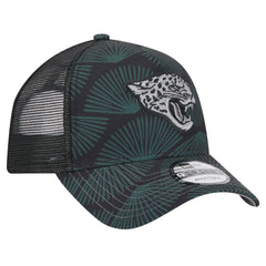Jacksonville Jaguars New Era Agave Trucker 9FORTY Adjustable Hat