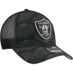 Las Vegas Raiders New Era Agave Trucker 9FORTY Adjustable Hat