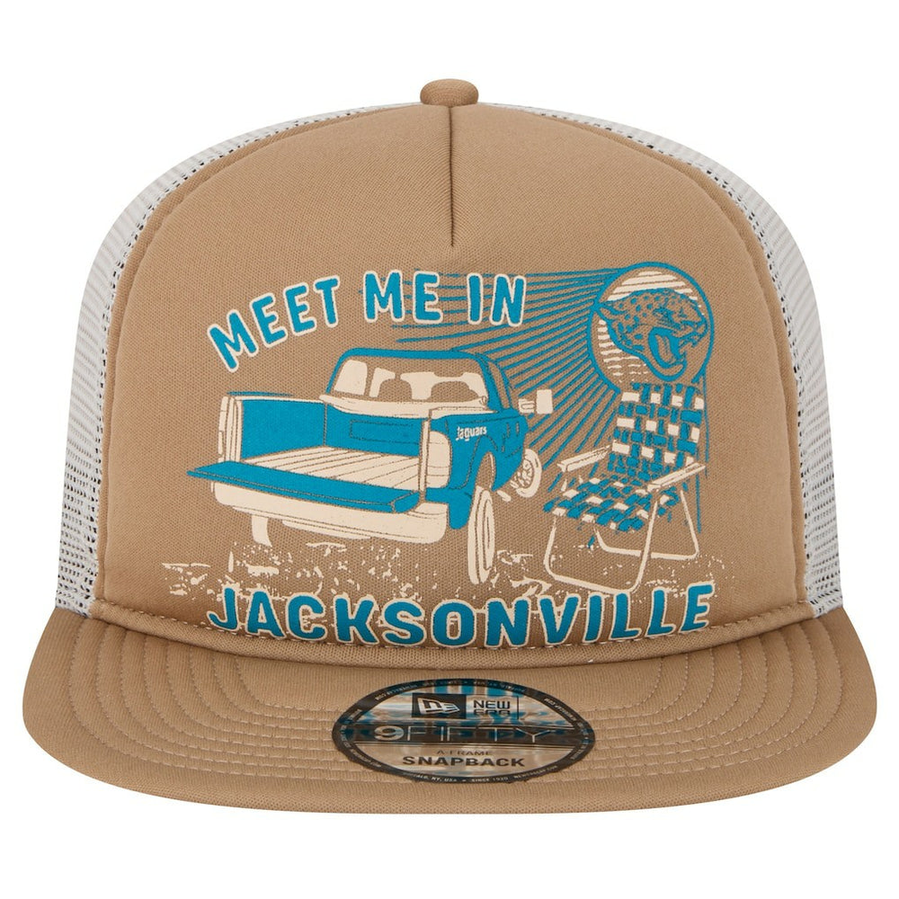 Jacksonville Jaguars New Era Meet Me 9FIFTY Snapback Hat