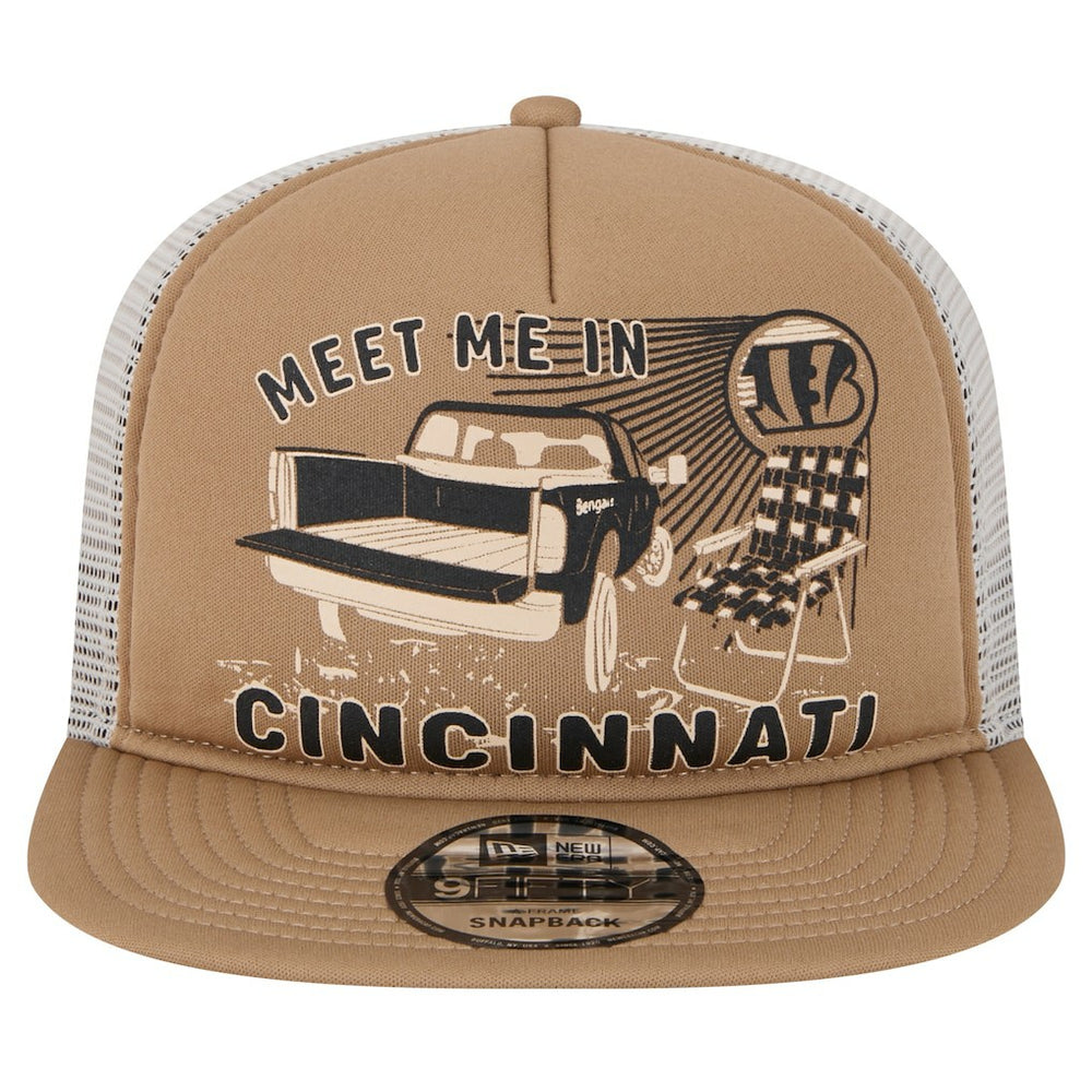 Cincinnati Bengals New Era Meet Me 9FIFTY Snapback Hat