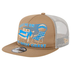 Los Angeles Chargers New Era Meet Me 9FIFTY Snapback Hat