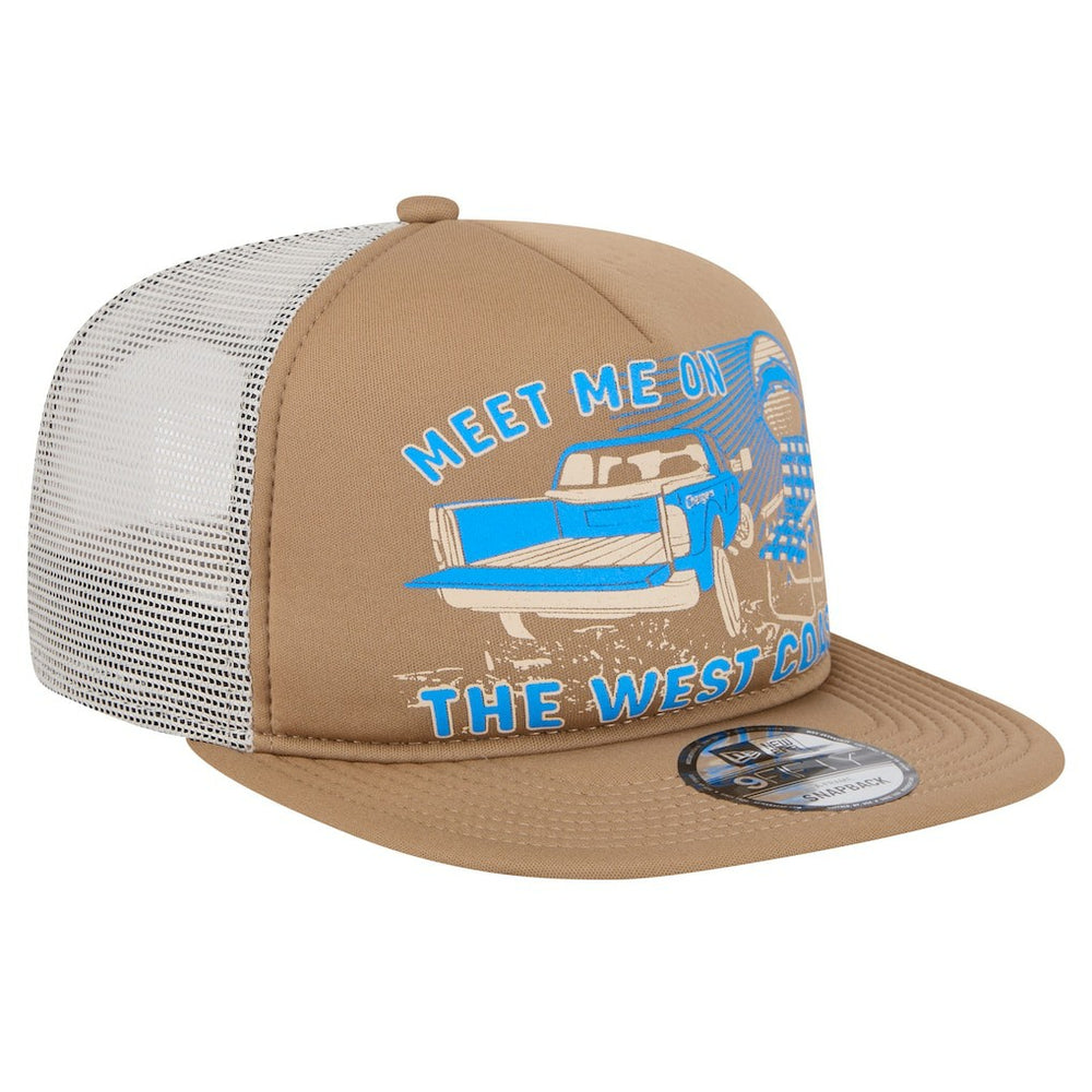 Los Angeles Chargers New Era Meet Me 9FIFTY Snapback Hat