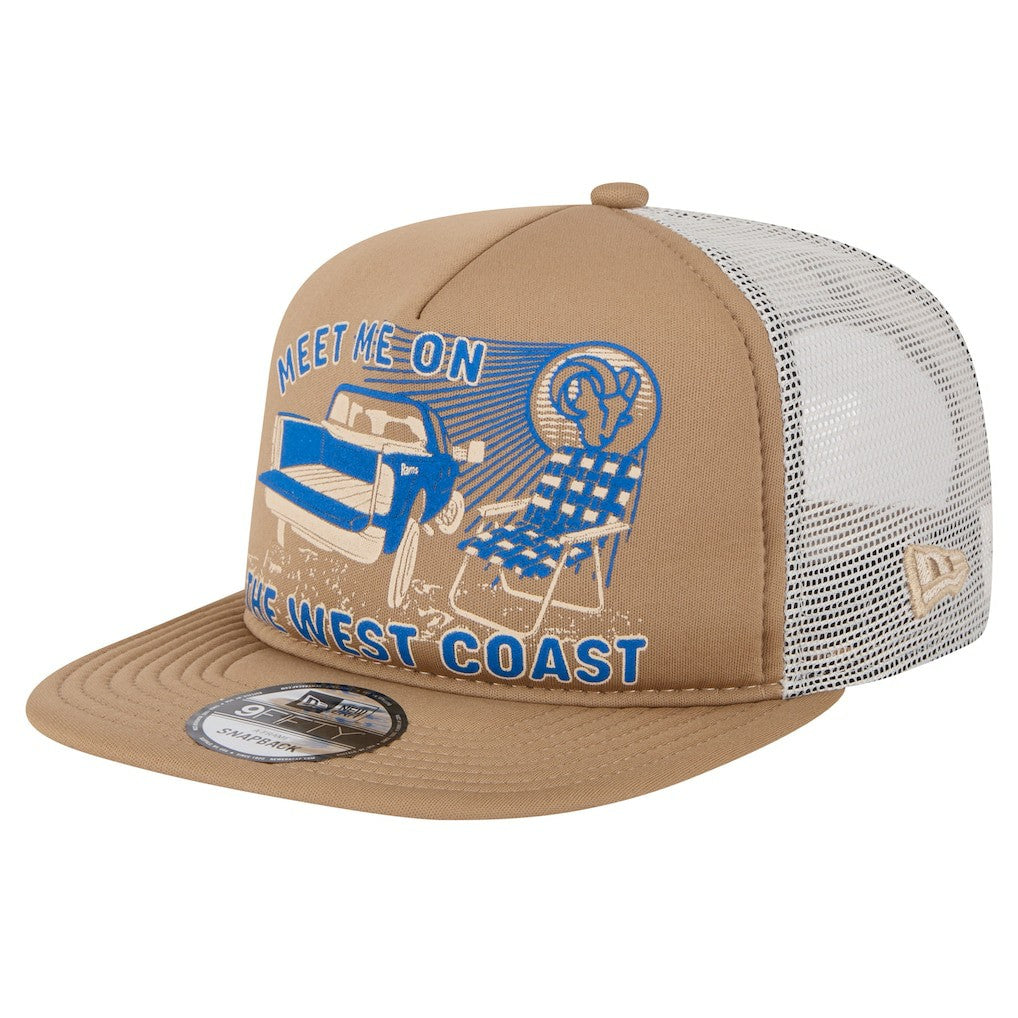 Los Angeles Rams New Era Meet Me 9FIFTY Snapback Hat