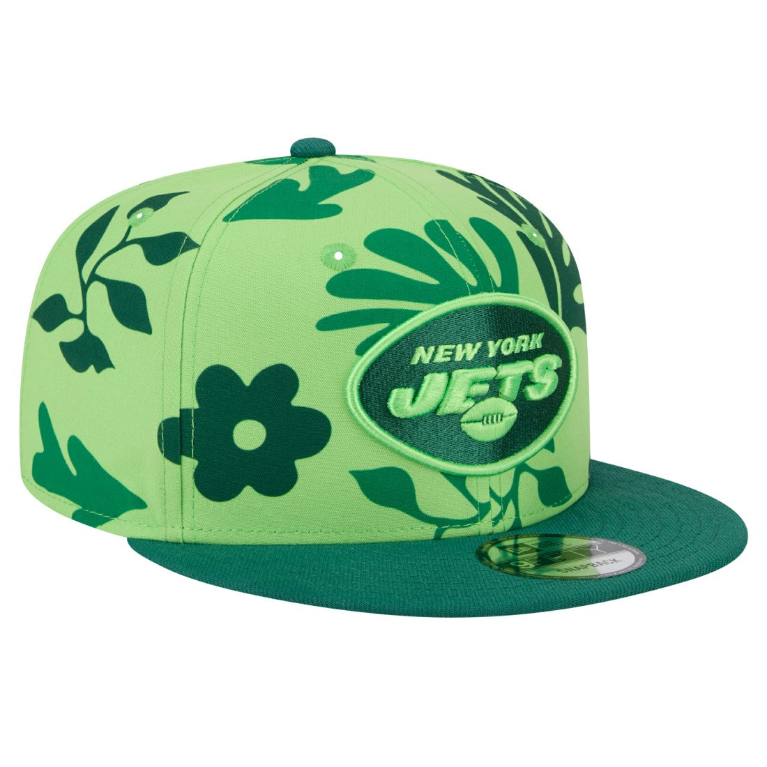 New York Jets New Era Leafy 9FIFTY Snapback Hat