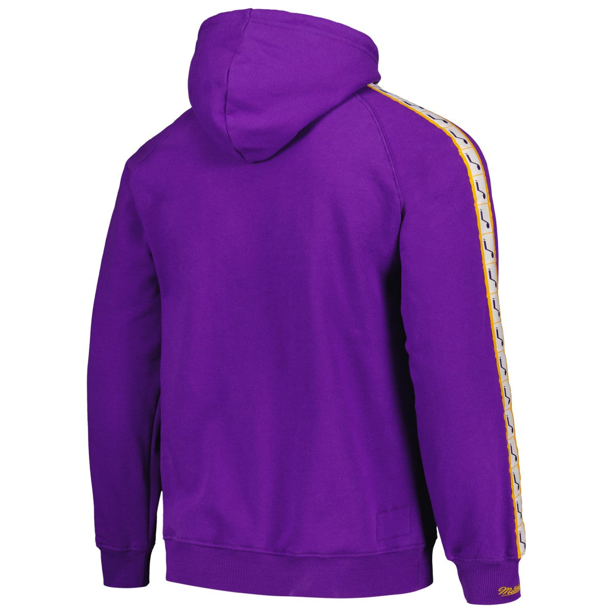 Utah Jazz Hardwood Classics Nights Raglan Pullover Hoodie New