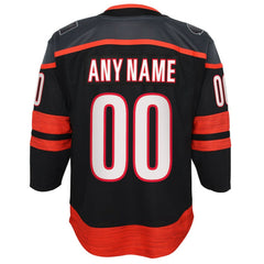 Carolina Hurricanes Youth Home Premier Custom Jersey Discount