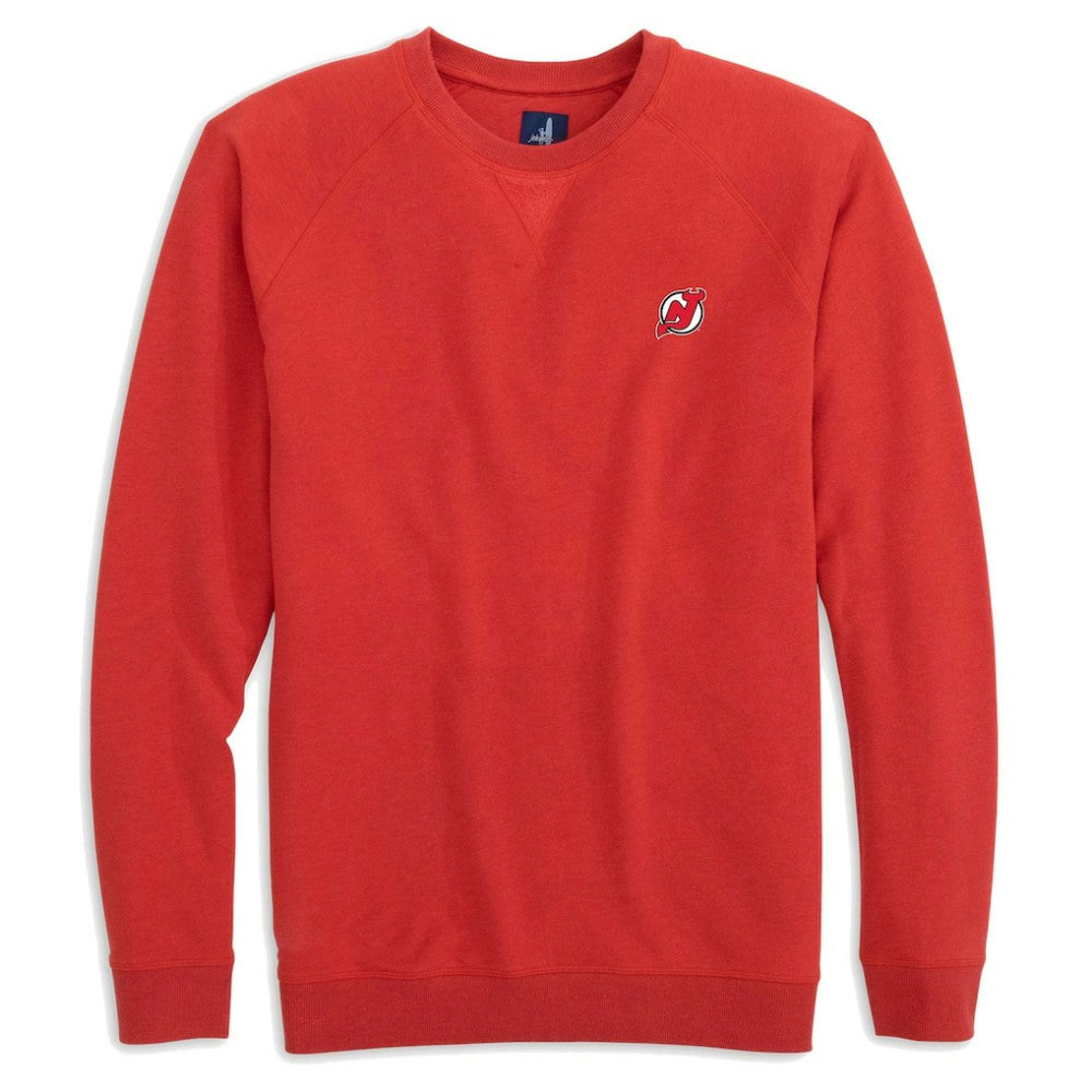 New Jersey Devils johnnie-O Freeman Tri-Blend Raglan Pullover Sweatshirt Sale