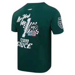 New York Jets  Ahmad Sauce Gardner  Pro Standard Fast Lane Name & Number Player T-Shirt