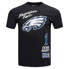 Philadelphia Eagles  Jalen Hurts  Pro Standard Fast Lane Name & Number Player T-Shirt