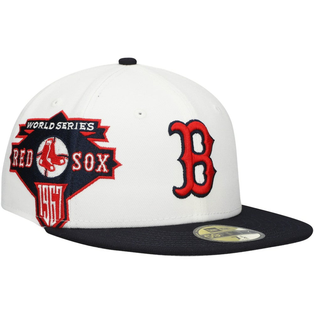 Boston Red Sox New Era Major Sidepatch 59FIFTY Fitted Hat | MLB Sale