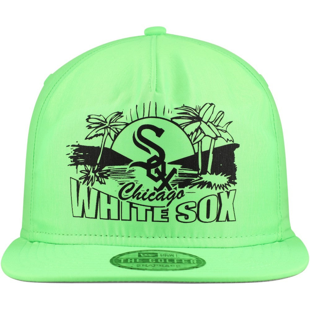 Chicago White Sox New Era Neon Golfer Snapback Hat | MLB Outlet