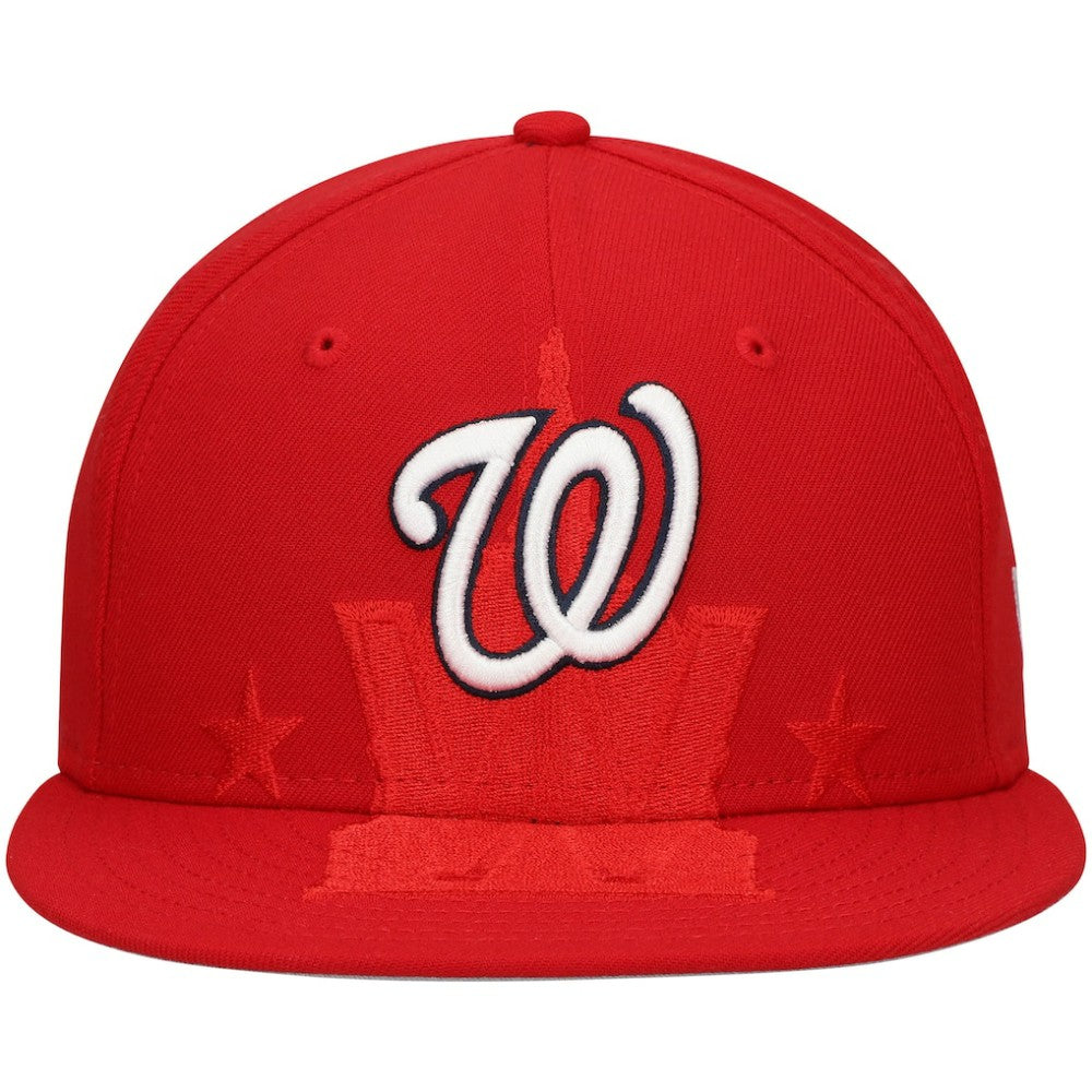 Washington Nationals New Era Shadow Logo 59FIFTY Fitted Hat | MLB Shop