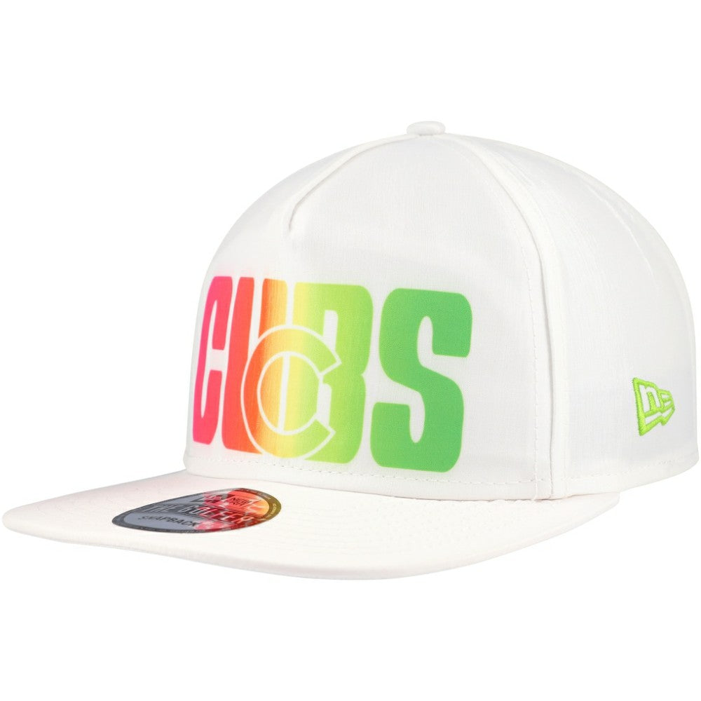 Chicago Cubs New Era Spring Spectrum Golfer Snapback Hat | MLB Outlet