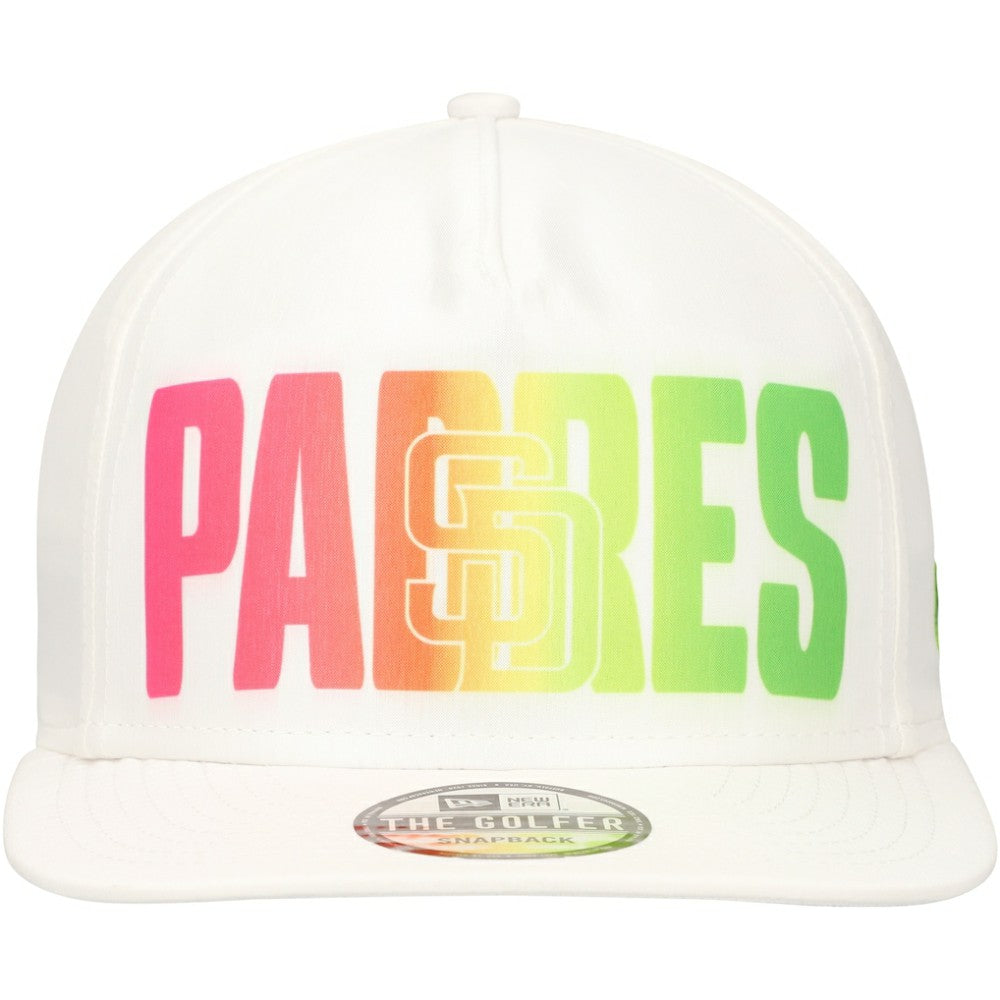 San Diego Padres New Era Spring Spectrum Golfer Snapback Hat | MLB Sale